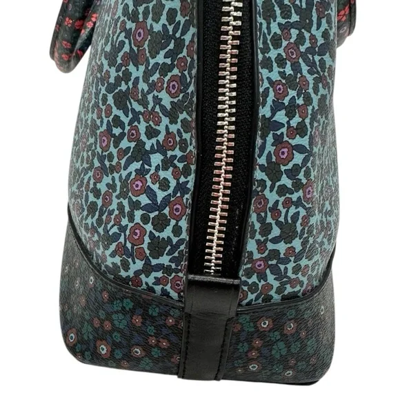 Coach Sierra Satchel Ranch Floral Tea Rose Print Limited Edition Domed Bag $395 - Picture 10 of 14